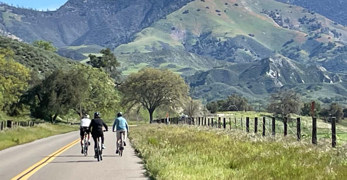 Los Olivos: E-Bike Tour + Vineyard Lunch With Wine Tasting - Itinerary Highlights