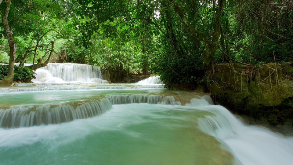 Luang Prabang: Kuang Si Bike Ride & Long-Tail Boat Cruise - Itinerary Highlights