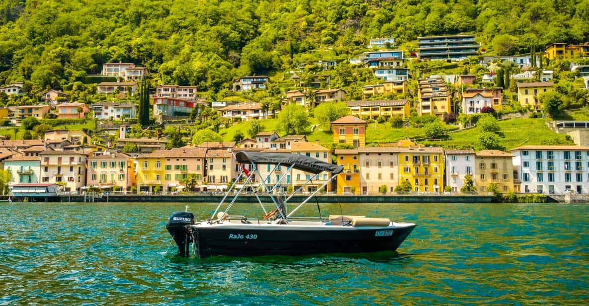 Lugano Lake: 1 Hour Boat Rental - Pricing and Group Details