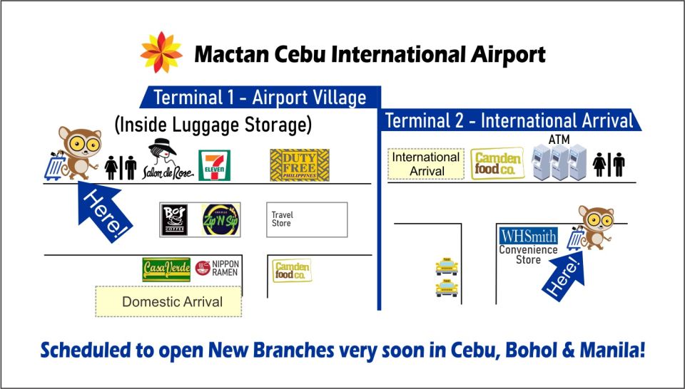 Luggage Deposit and Delivery Service in Cebu and Mactan - Pricing and Services