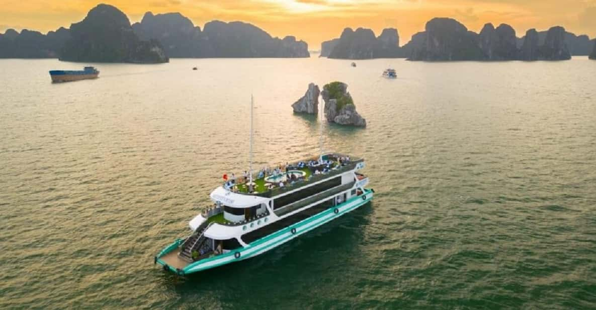 Luxury Cruise for Halong Bay 1 Day With Buffet Lunch - Itinerary and Duration