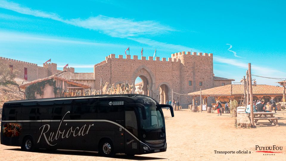 Madrid: Puy Du Fou Round-Trip Transfer & Optional Ticket - Transfer Options