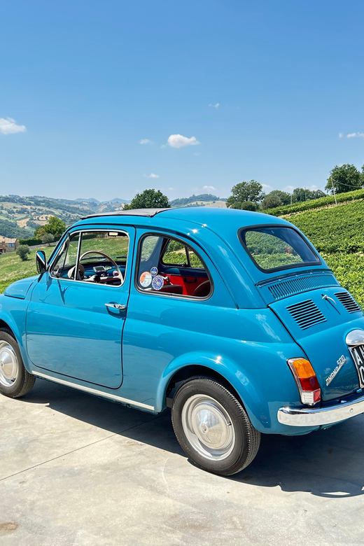 March: Driving Experience in the Hills of Verdicchio - Booking Information