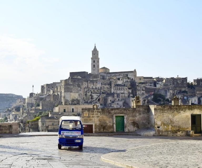 Matera: City Center and Murgia Park Porter Tuk-Tuk Tour - Experience Highlights