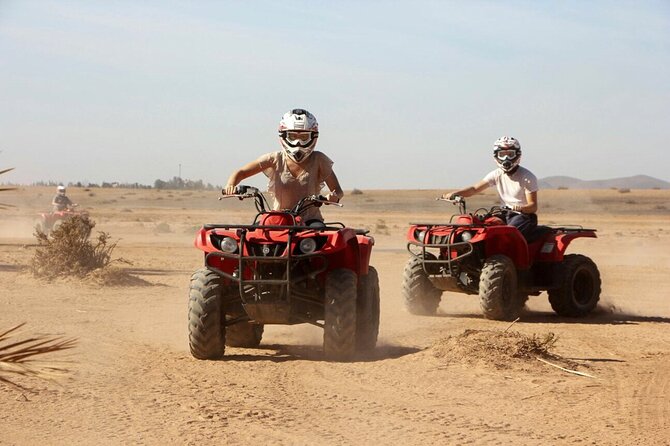 Merzouga Desert Quad Bike Adventure With Sand Boarding - Tour Duration and Meeting Point