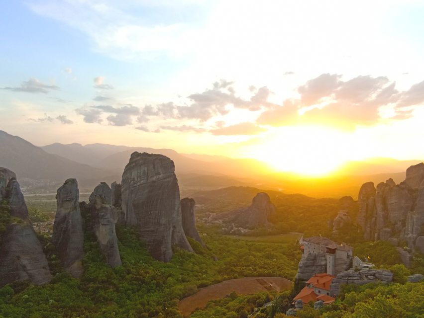 Meteora Sunset With Photos Stops & to the Cave of St. George - Itinerary and Highlights