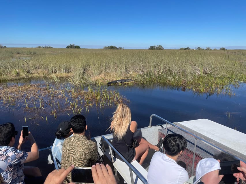 Miami: 60 Min Airboat, Transfer and Wildlife Sanctuary - Airboat Adventure and Visitor Center