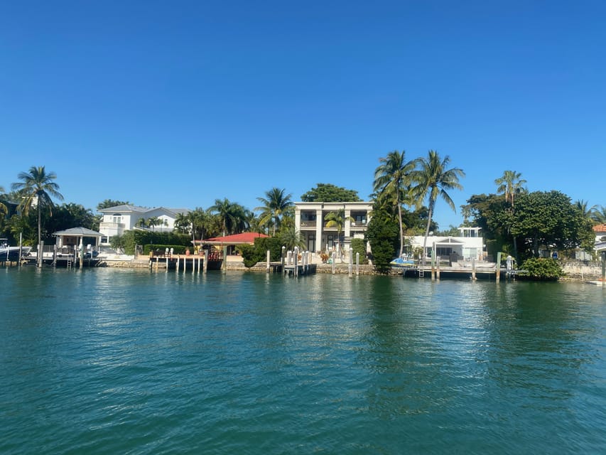 Miami: South Beach Millionaire Homes Sightseeing Cruise - Cruise Itinerary