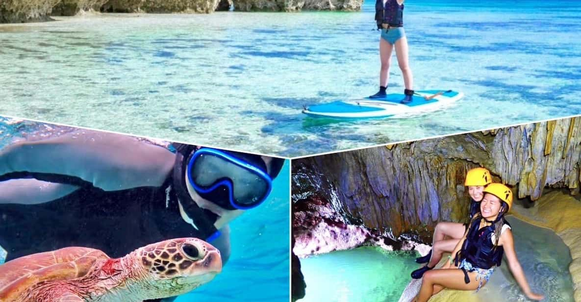 Miyako Island: 3 Sets! Snorkeling/Limestone Caving/Beach SUP - Limestone Caving Adventure