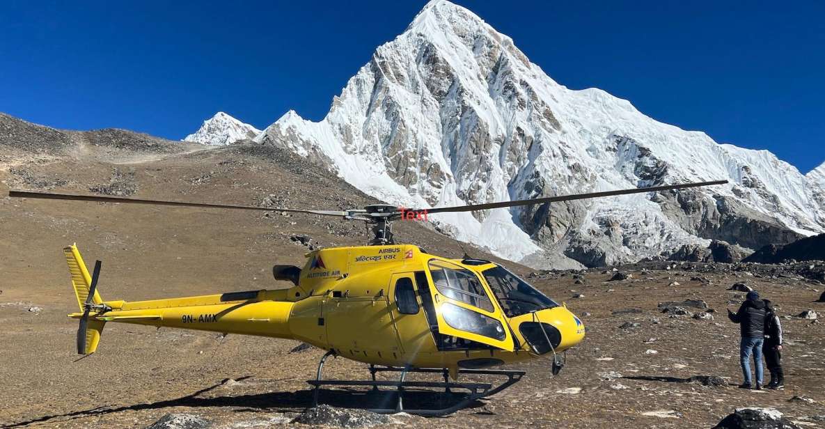 Mount Everest Helicopter Tour Stop at Everest View Hotel - Experience and Itinerary