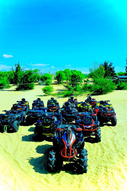 Mui Ne Special: Quad Bike ATV Drive by Yourself+ Jeep &Guide - Sunrise Tour Itinerary