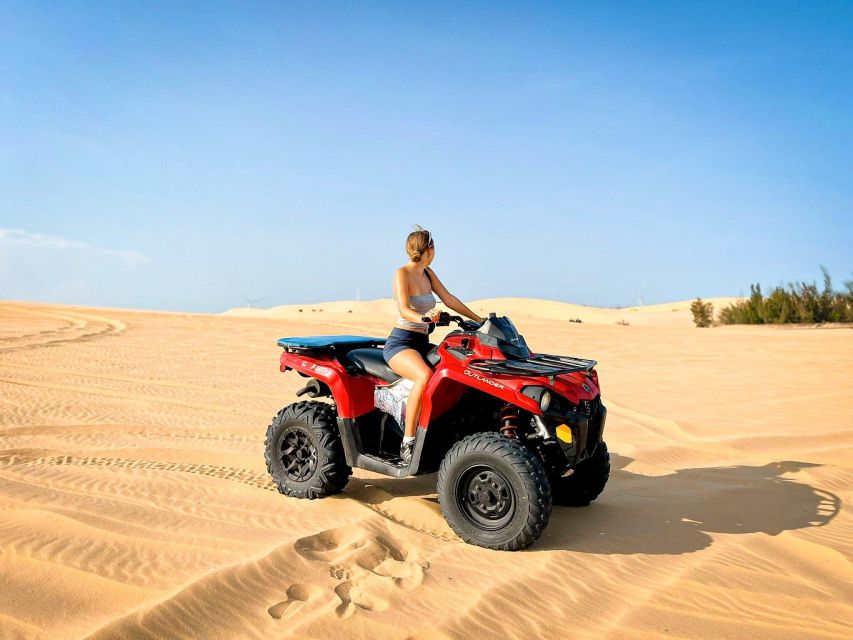 Mui Ne : White Sand Dunes Quad Bike (ATV) Rental Service - Booking Information