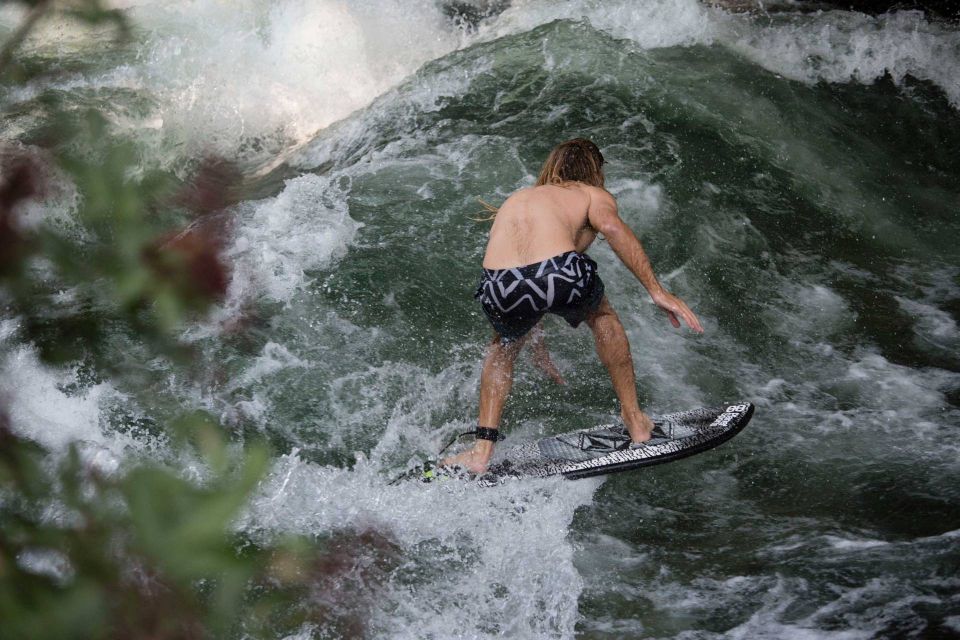 Munich Surf Experience Surfing In Munich Eisbach River Wave - Eisbachwelle Location Details