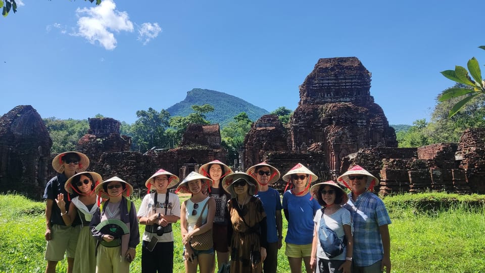 My Son Sactuary, Hoi an City, Banh My and Cafe Full Day - Itinerary Details