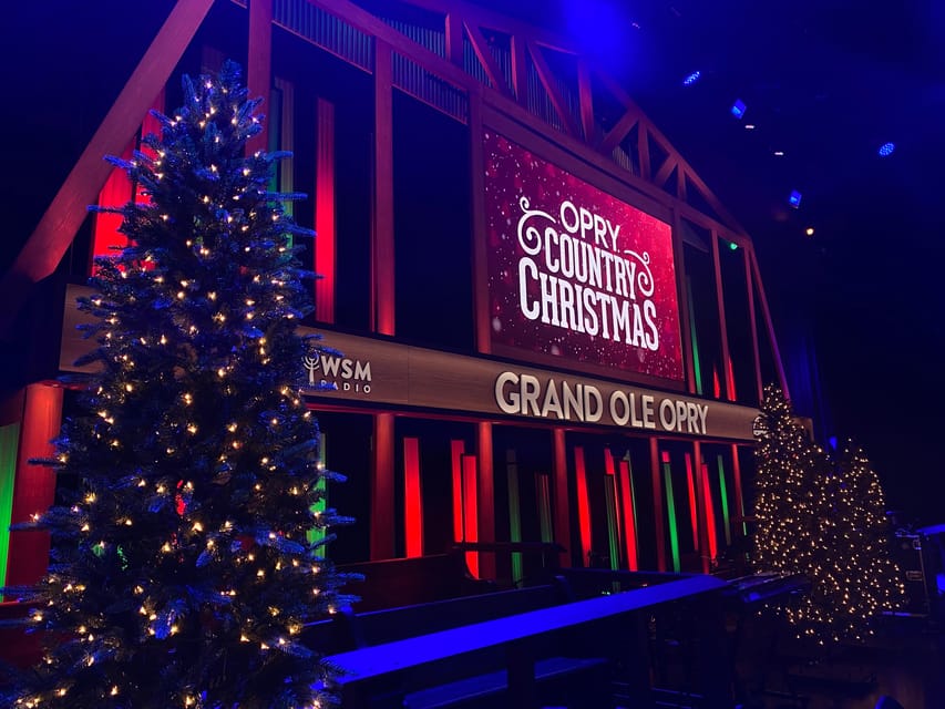 Nashville: Country Christmas Music Show at the Opry House - Experience Highlights