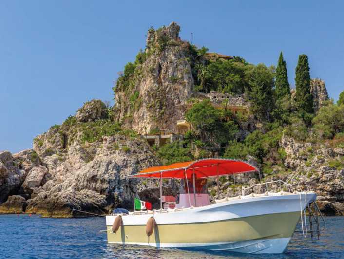 Naxos: Isola Bella, Blue Grotto, & Mazzarò Bay Boat Tour - Itinerary Highlights