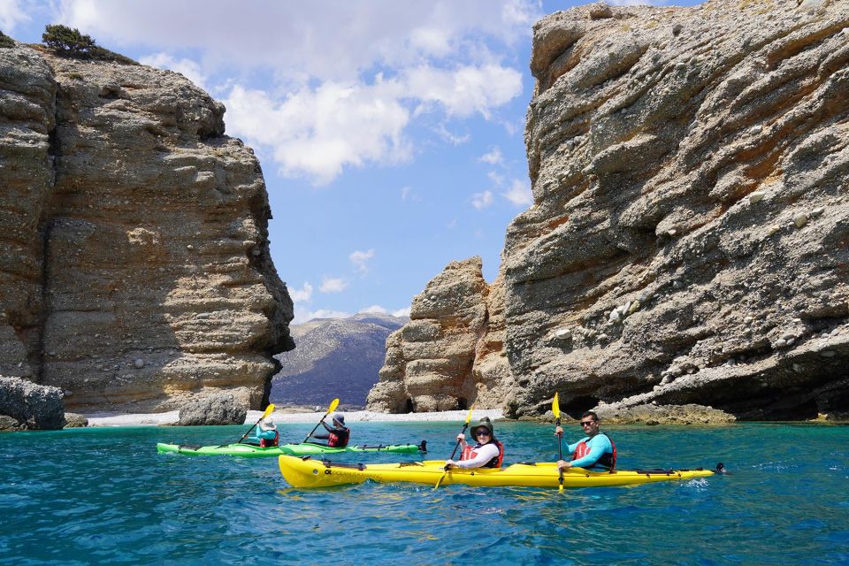 Naxos: Moutsouna Caves Sea Kayak Tour, Snorkeling & Picnic - Activity Highlights