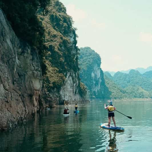 Ngoi Hoa Bay & Dragon Eyed Lake: SUP & Swim Adventure Tour - Itinerary Highlights