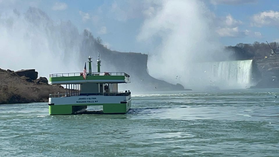 Niagara Falls: Evening Lights Tour With Maid and Cave - Maid of the Mist Experience