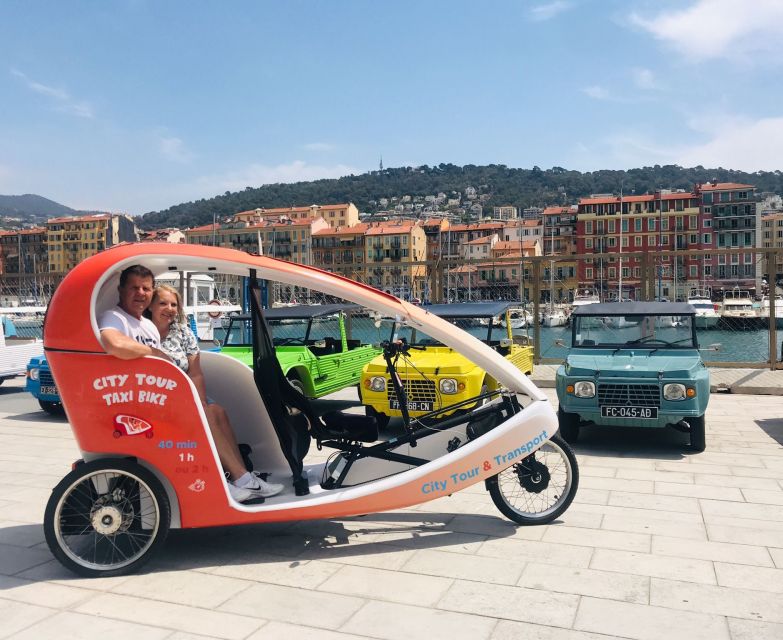 Nice: Guided Tour in Electric Assisted Velotaxi. - Experience Highlights