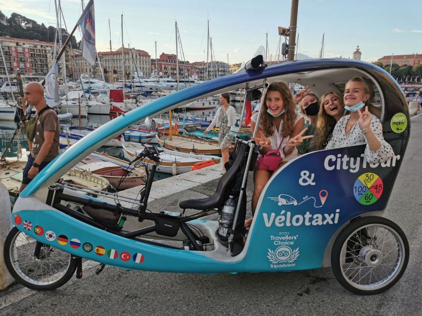 Nice: Private Guided Tour by Electric Bike Taxi - Tour Features and Accessibility