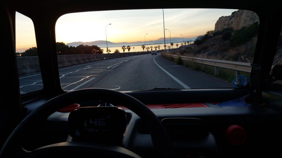 Nigth Tour in Malaga by Electriccar.Enjoy the Sunset - Itinerary Highlights