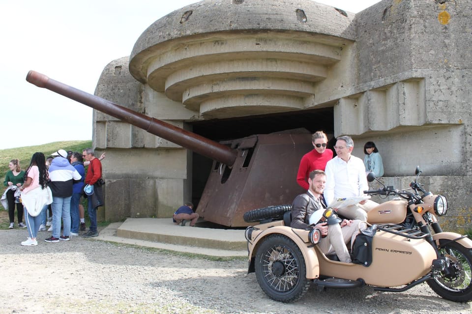 Normandy World War II Private 2 Hours Sidecar Tour Bayeux - Itinerary Highlights