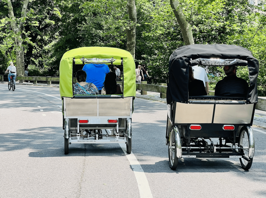 NYC: Central Park Pedicab Ride - Booking and Availability