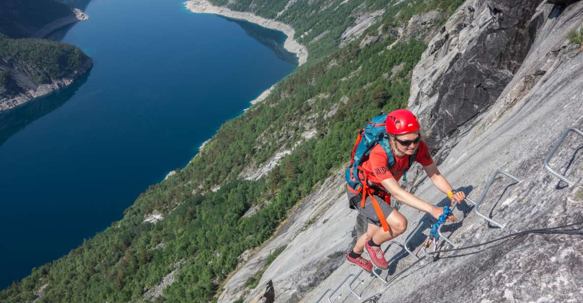 Odda: Full-Day Trolltunga Hiking, and Climbing Tour - Itinerary Highlights