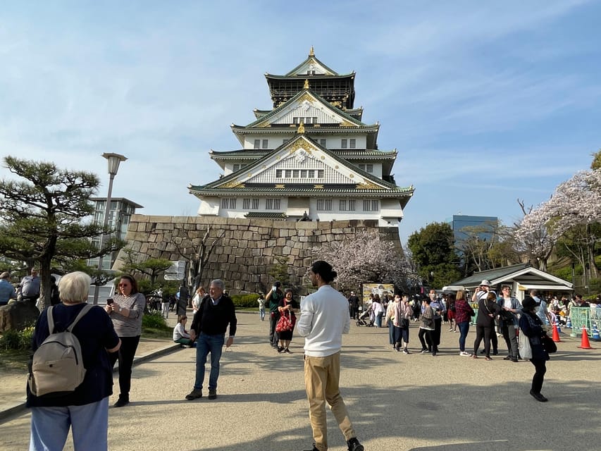 Osaka: 1.5 Hours Osaka Castle Tower Guided Tour - Itinerary Details