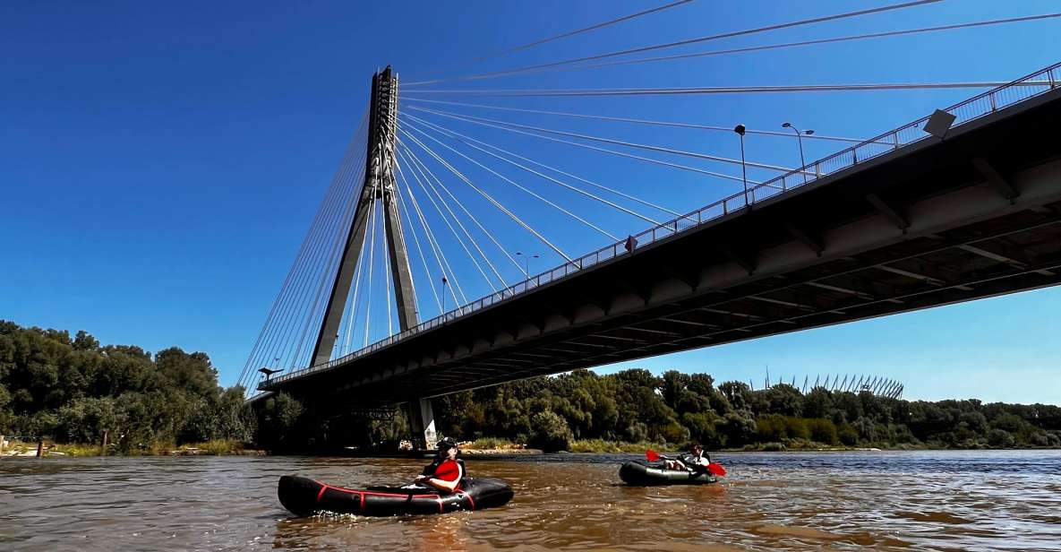 Packrafting Kayaking Guided Tour Vistula River Warsaw Poland - Booking Information