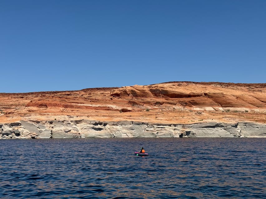 Page: Lake Powell Kayak & Water Antelope Canyon Hiking Tour - Itinerary Details