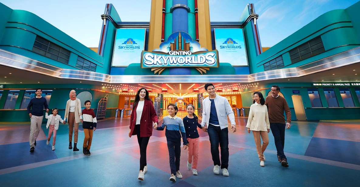 Pahang: Genting SkyWorlds Outdoor Theme Park Ticket - One-Day Ticket Validity