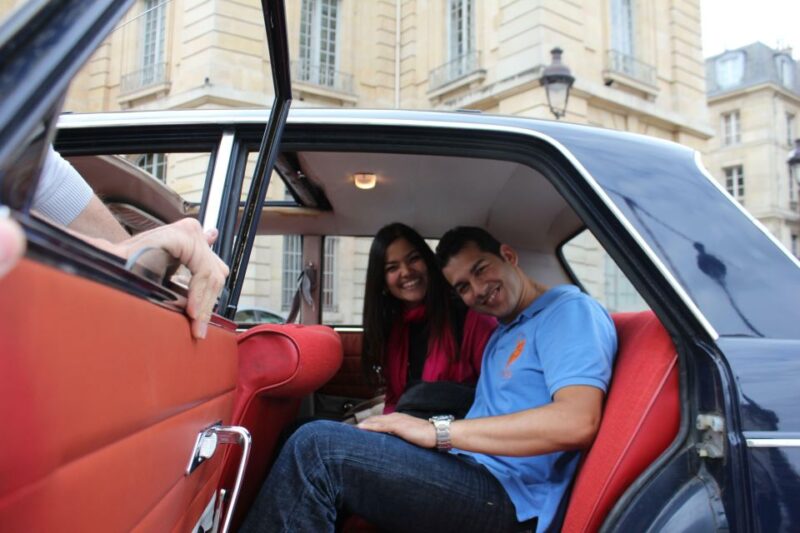 Paris: 1-Hour Tour in a Vintage Car - Unique Vehicle Experience