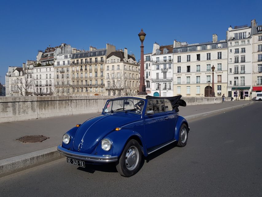 Paris: Private Guided City Tour by Classic Convertible Car - Highlights of the Experience