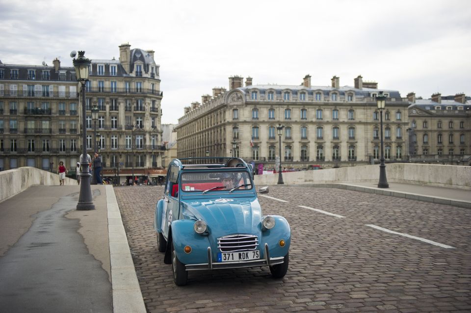 Paris: Private Little-Known Places Tour in Citroën 2CV 2h - Itinerary Details