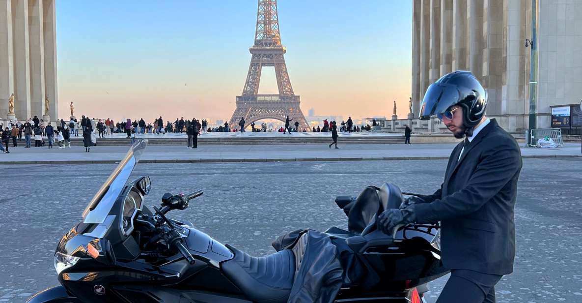 Paris: Private Motorcycle Taxi From Beauvais Airport to Paris - Pricing and Cancellation Policy