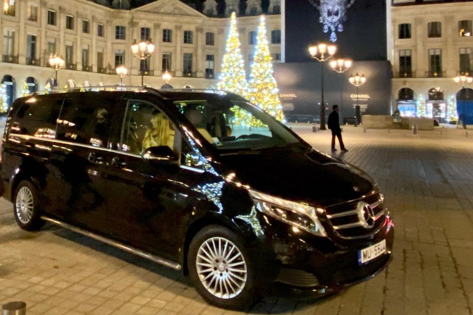 Paris: Ruinart and Veuve Clicquot Champagne Tour by Mercedes - Transportation Details