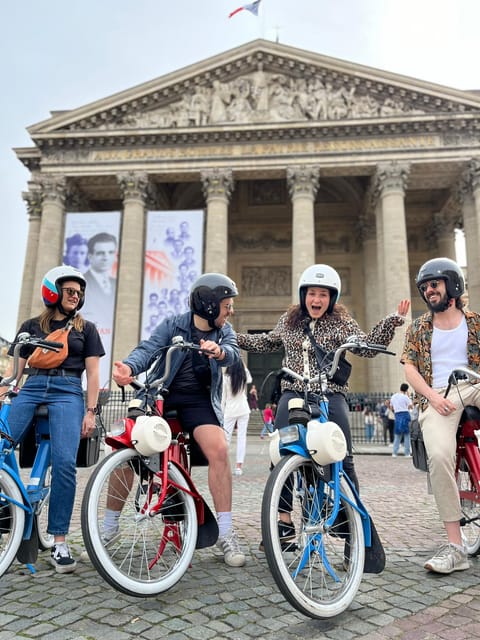 Pariss Vintage Left Bank (3h) : E-Solex Bike Guided Tour - Highlights of the Tour