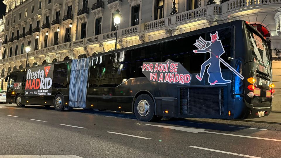 Partybus Madrid - Experience Highlights