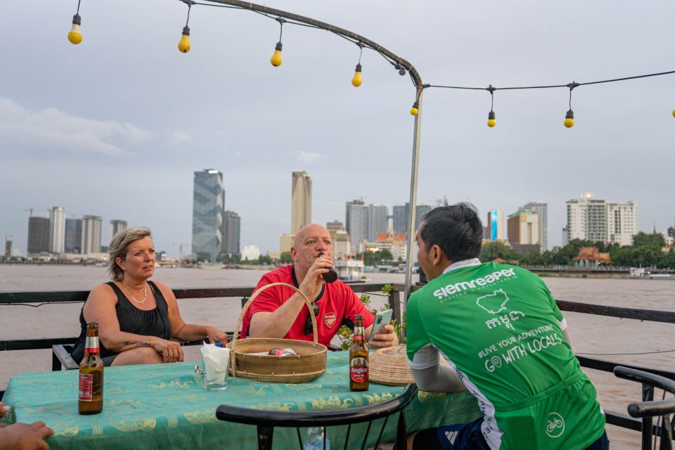 Phnom Penh: Bike & Boat Guided Tour Included Snacks & Beers - Experience Highlights