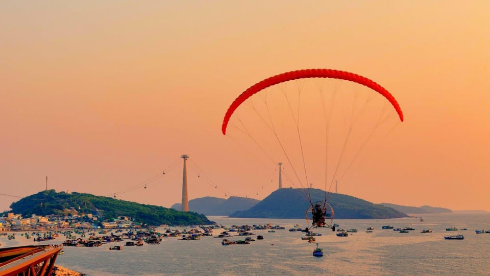 Phu Quoc Enjoy Sunset by Paragliding - Experience Highlights