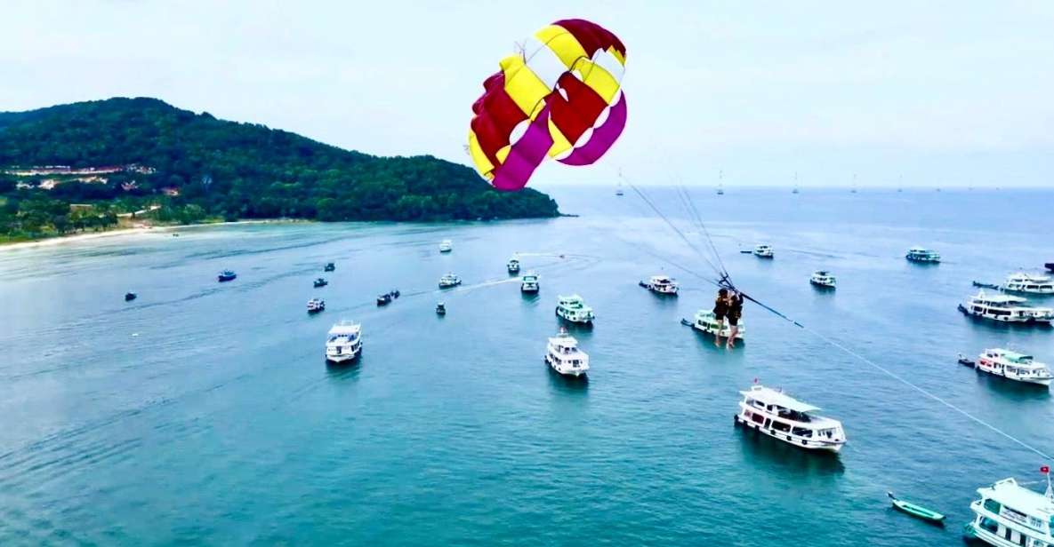 Phu Quoc: Explore 3 Islands & Exciting Parasailing Combo - Itinerary Highlights