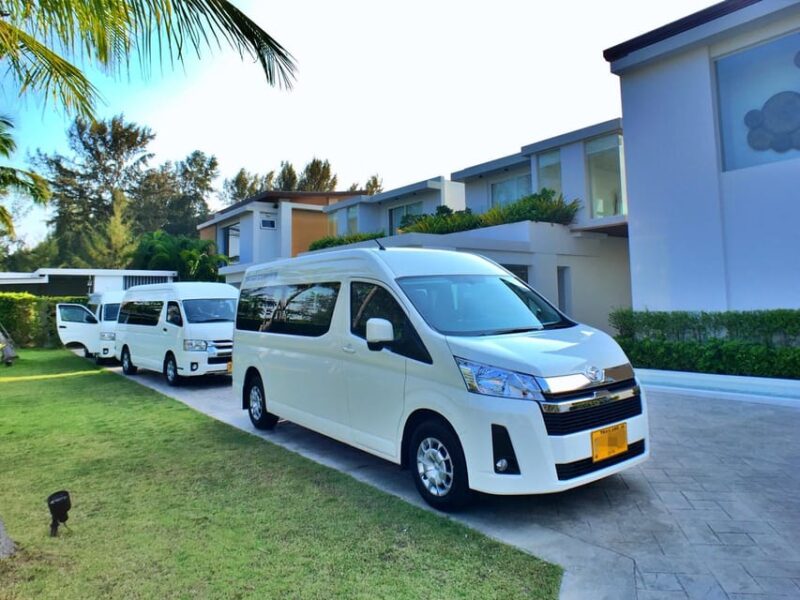 Phuket: Private Van at Disposal Within Phuket - Vehicle and Driver Details