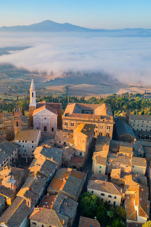 Pienza&Val Dorcia: E-Bike Tour + Pick-Up & Drop-Off by Van - Itinerary Details