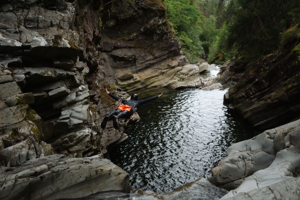 Pitlochry: Bruar Water Private Canyoning Tour - Experience Highlights