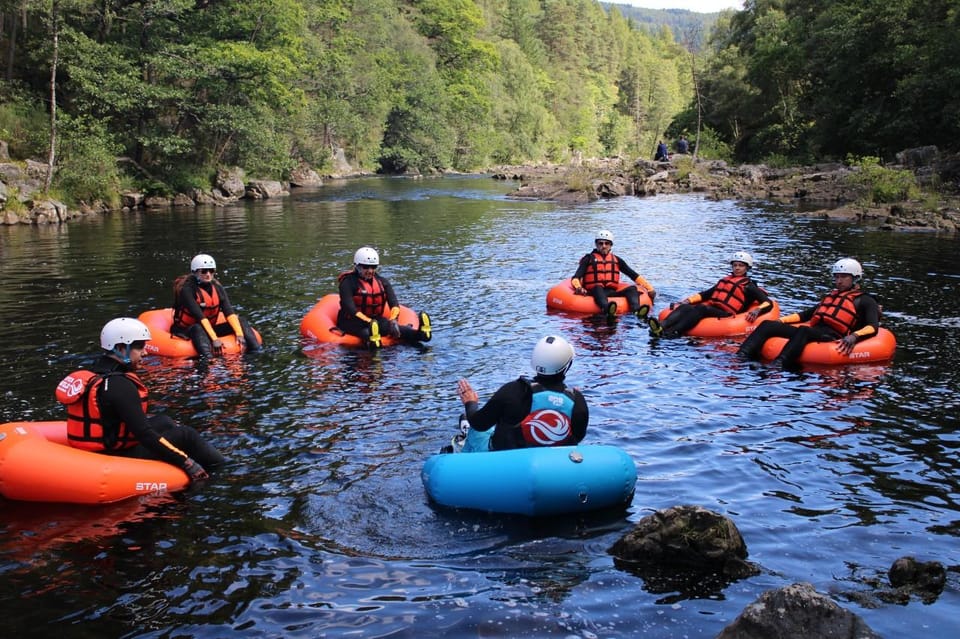 Pitlochry, Perthshire: RIVER TUBING - River Tummel - What to Expect