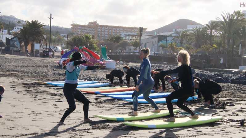 Playa De Las Americas: Surfing Group Lesson With Equipment - Lesson Structure and Experience