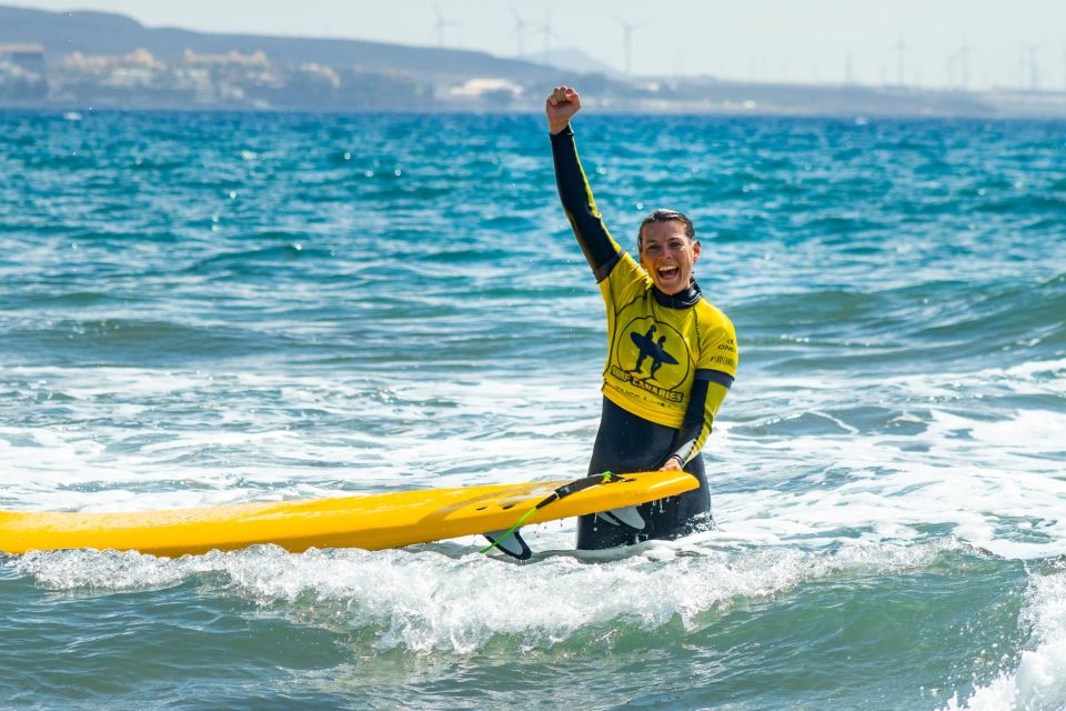 Playa Del Inglés: Surfing Class for Beginners - Learning Experience