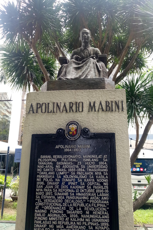 Preface to Philippine History: Starters Tour of Manila - Booking Information